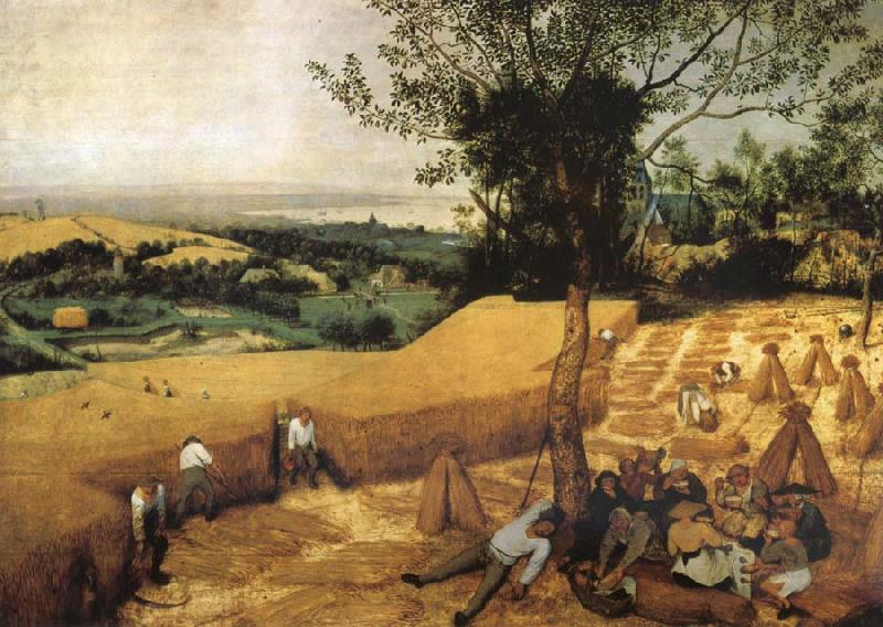 The harvest, Pieter Bruegel